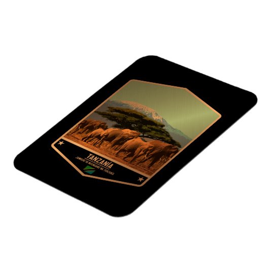 タンザニア マグネット (左側)