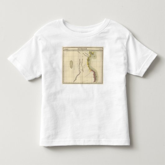 タンザニア、モザンビーク43 トドラーTシャツ (正面)