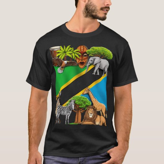 タンザニア Tシャツ (正面)