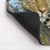 タンザニアLeopardマウスパッド マウスパッド (コーナー)