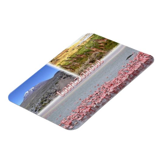 タンザニアTZ - マグネット (左側)