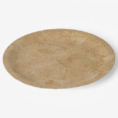 タンシャモアレザープリント ペーパープレート (アングル)