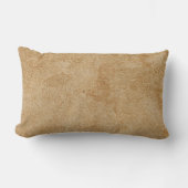 タンシャモアレザープリント ランバークッション (正面)