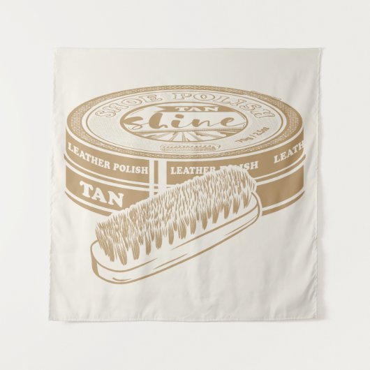 タンシューポーランドスポップ・アートのタン タペストリー (正面)