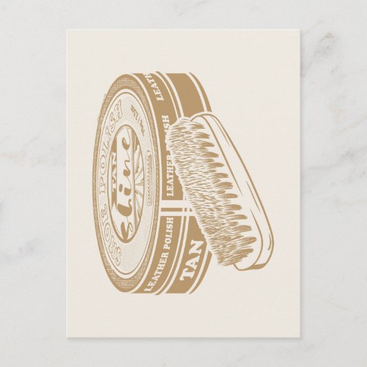 タンシューポーランドスポップ・アートのタン ポストカード (正面)