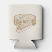 タンシューポーランドスポップ・アートのタン 缶クーラー (裏面)