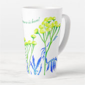 タンシーオンザラージラテマグカップ カフェラテマグ (右アングル)