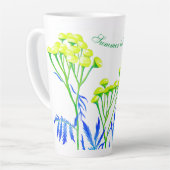 タンシーオンザラージラテマグカップ カフェラテマグ (左アングル)