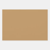 タンシームレスアラベスクパターン ラッピングペーパーシート (正面3)