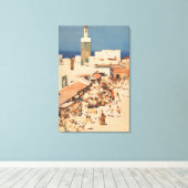 タンジアーバイアーサーメルヴィルプリント キャンバスプリント (インサイチュ (ウッドフロア))