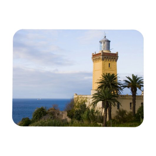 タンジアーモロッコライトハウスアットキャップスパーテル マグネット (横)