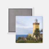 タンジアーモロッコライトハウスアットキャップスパーテル マグネット (正面/裏面)