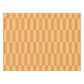 タンジェリンとホエッストライプのベリーパターンデザイン テーブルクロス (正面(横))