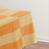 タンジェリンとホエッストライプのベリーパターンデザイン テーブルクロス (インサイチュ)