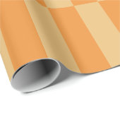 タンジェリンとホエッストライプのベリーパターンデザイン ラッピングペーパー (ロールコーナー)