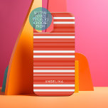 タンジェリンと白パタストライプのーン名前をカスタムする SAMSUNG GALAXY S22ケース<br><div class="desc">ラグビストライプーの名門私立校風のパタはっきりしたンと名ストライプ前。このボもしタンでクリックは、アートを調整する必要がカスタマイズある。動かせたりデザインを変えたりできるフォントのまわりにエリアへ！</div>