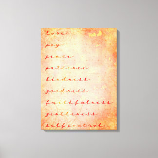 タンジェリンのスピリットクリスチャンの果実 キャンバスプリント