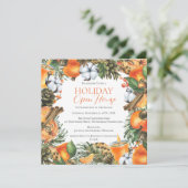 タンジェリンアンドパインクリスマスホリデーオープンハウス 招待状 (スタンド正面)