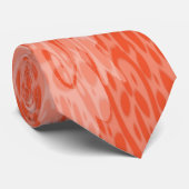 タンジェリンオレンジファンキーおもしろいネクタイ ネクタイ (ロール)