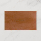 タンジェリンキャンドルカンパニー名刺 名刺 (裏面)