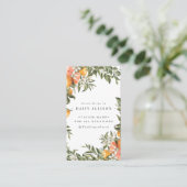 タンジェリンシトラスオーチャードボホボタニカル 名刺 (スタンド正面)