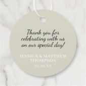 タンジェリンシトラスブルーミングブランチリースフローラ フェイバータグ (裏面)