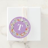 タンジェリンシトラスブルーミングブランチリースフローラ フェイバータグ (インサイチュ)