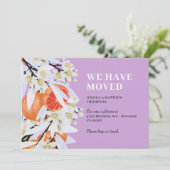 タンジェリンシトラスボタニカルリースフローラニューホーム 招待状 (スタンド正面)