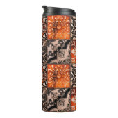 タンジェリンタイル タンブラー (回転右)