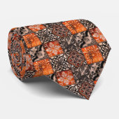 タンジェリンタイル ネクタイ (ロール)