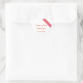 タンジェリンタンゴ，ピンク，お気に入りステッカー ハートシール (バッグ)