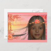 タンジェリンドリーム葉書 ポストカード (正面/裏面)