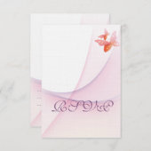 タンジェリンバタフライ 出欠カード (正面/裏面)