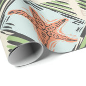 タンジェリンヒトデ包装紙 ラッピングペーパー (ロールコーナー)