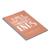 タンジェリンラブストーリーが永遠に終わらない形見ノート ノートブック (右側)