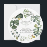 タンジェリン水カラーフローラ結婚式の日付を保存 セーブザデート<br><div class="desc">タンジェリン水の色のフローラ結婚式は、日付カードを保存。美しい手書きフローラの水色とスクリプトモダン文字。ホリデーコレクションの一部。</div>