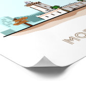 タンジェール市旅行ポスター – モロッコ旅行ポスター ポスター (角)