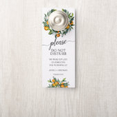 タンジェ鮮やかリン結婚のゲストは邪魔しない ドアノブサイン (ノブ)