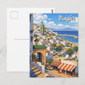 タンジェ モロッコ 旅行 ポストカード (正面/裏面)