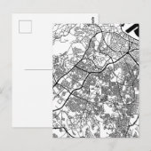 タンジェ モロッコ 都市地図 ポストカード (正面/裏面)