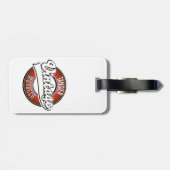 タンジールヴィンテージロゴ ラゲッジタグ (裏面横)