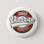 タンジールヴィンテージロゴ 缶バッジ (正面)