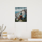 タンジール絵画モロッコのプリントポスター ポスター (キッチン)