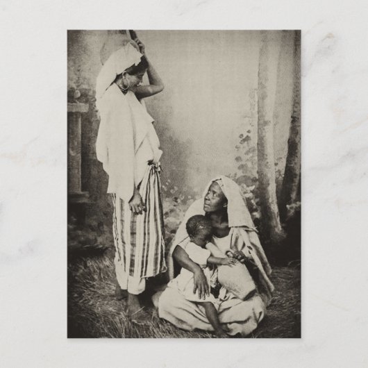 タンジール，モロッコ， 1898 ポストカード (正面)