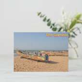 タンジ、ガンビアのカード (スタンド正面)