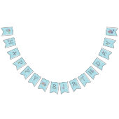 タンスキンパープルマーメイドザシー誕生日 バンティングフラッグ (全)