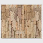 タンストーンウォールラッピング紙 ラッピングペーパー (フラット)