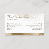 タンスプレーきらめく金ゴールド 名刺 (裏面)