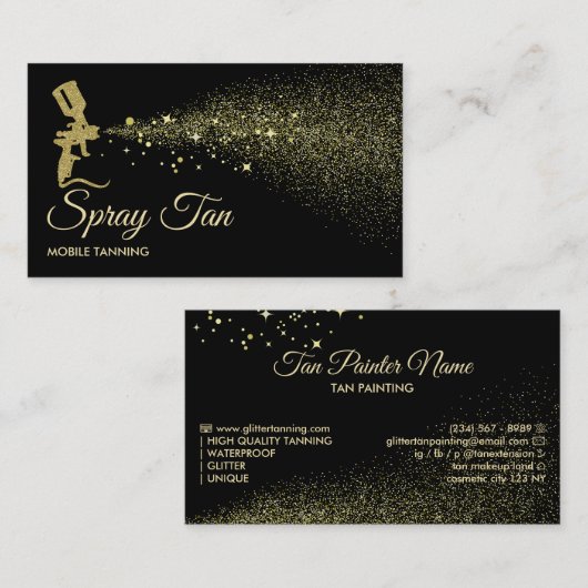 タンスプレーボトル 名刺 (正面/裏面)