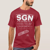 タンソンニャット国際的エアポートSGN Tシャツ (正面)
